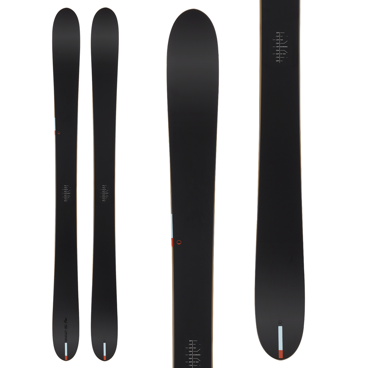 Season Pass Skis + Marker Griffon 13 Demo Ski Bindings 2025