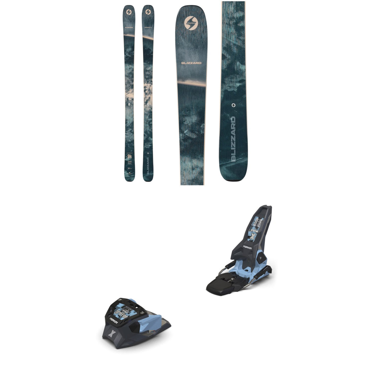 Blizzard Anomaly 94 Skis + Marker Griffon X 13 Ski Bindings 2027