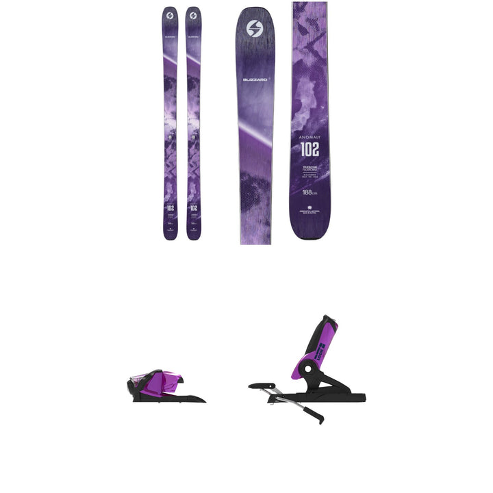 Blizzard Anomaly 102 Skis + Look SPX 13 GW Ski Bindings 2027
