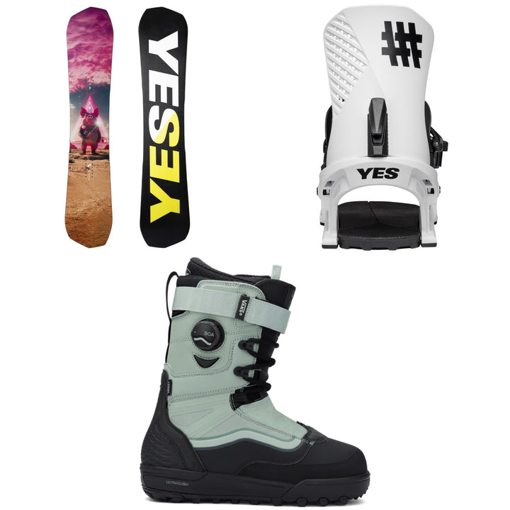 Yes. Greats Snowboard + Drive Snowboard Bindings + Vans Infuse Snowboard Boots 2026