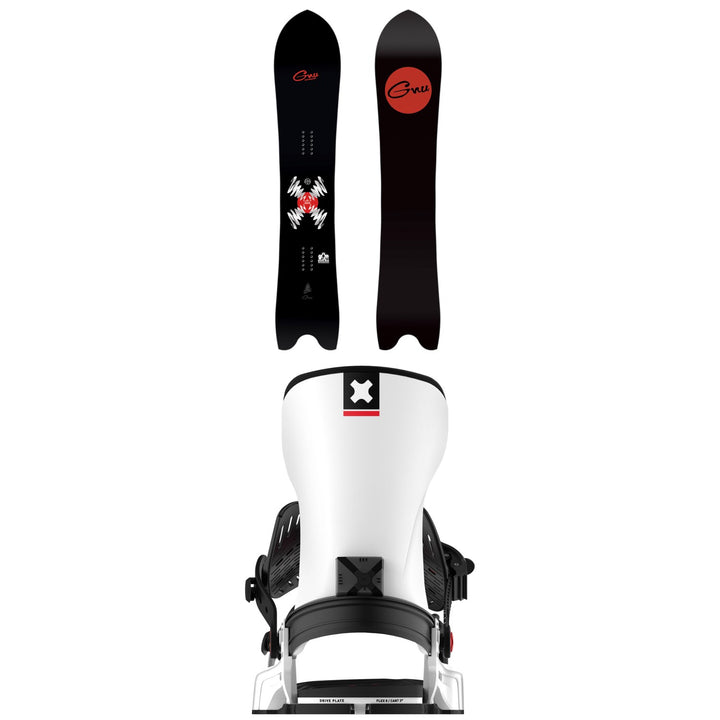 GNU Something GNU Snowboard + Bent Metal Transfer Snowboard Bindings 2026
