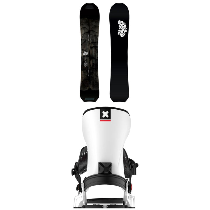 Lib Tech T. Rice Apex Orca Snowboard + Bent Metal Transfer Snowboard Bindings 2026