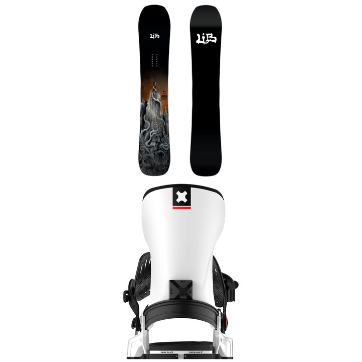 Lib Tech Skunk Ape C3 Snowboard + Bent Metal Transfer Snowboard Bindings 2026