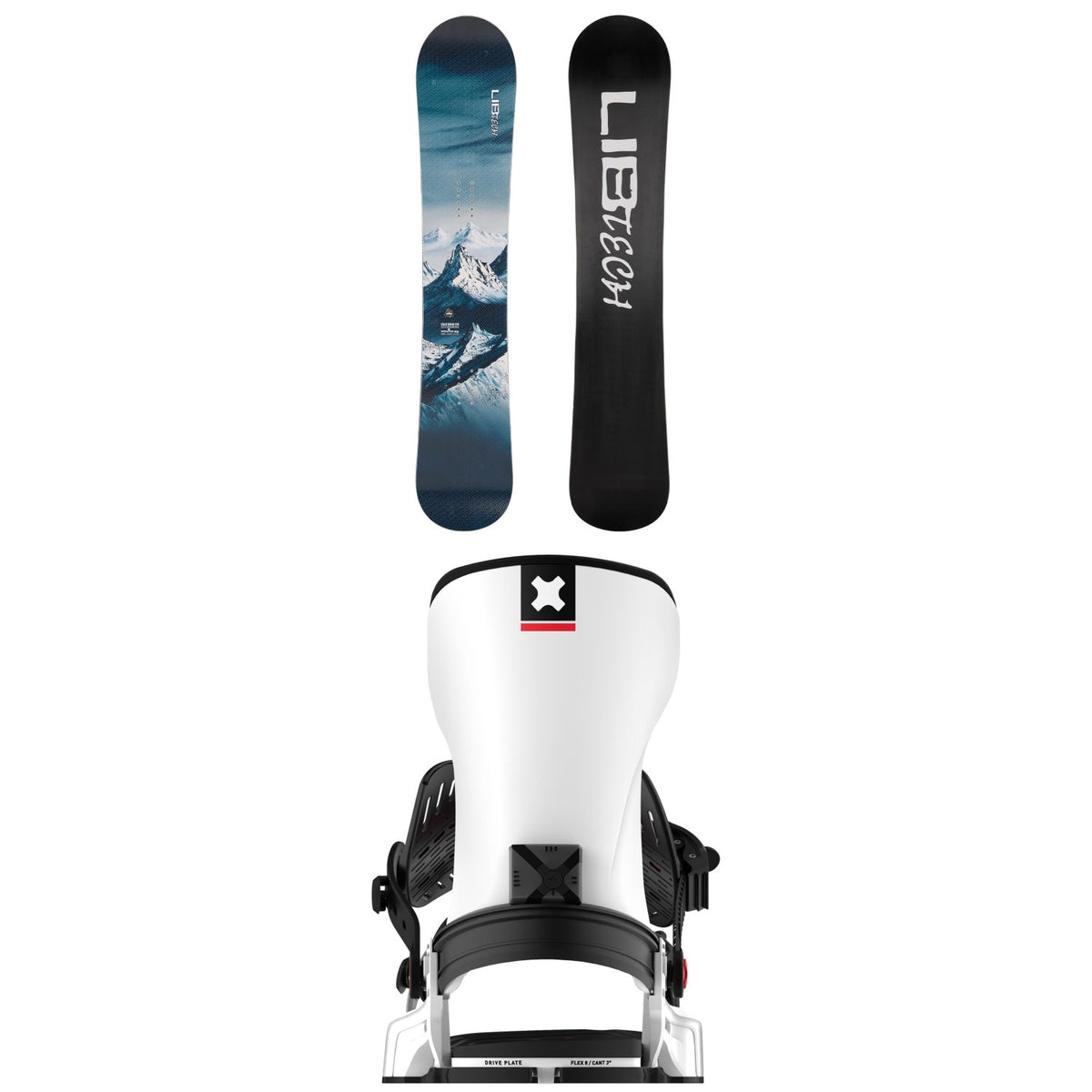 Lib Tech Cold Brew C2 LTD Snowboard + Bent Metal Transfer Snowboard Bindings 2026