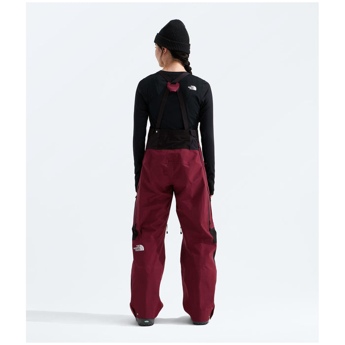 The North Face Summit Verbier GORE-TEX Bibs - Women's Burgundy Crush/TNF Black