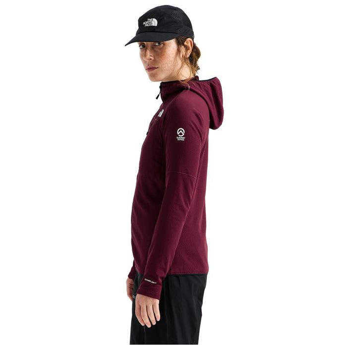 The North Face Summit FUTUREFLEECE™ Full Zip Hoodie - Women's Burgundy Crush