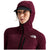 The North Face Summit FUTUREFLEECE™ Full Zip Hoodie - Women's Burgundy Crush