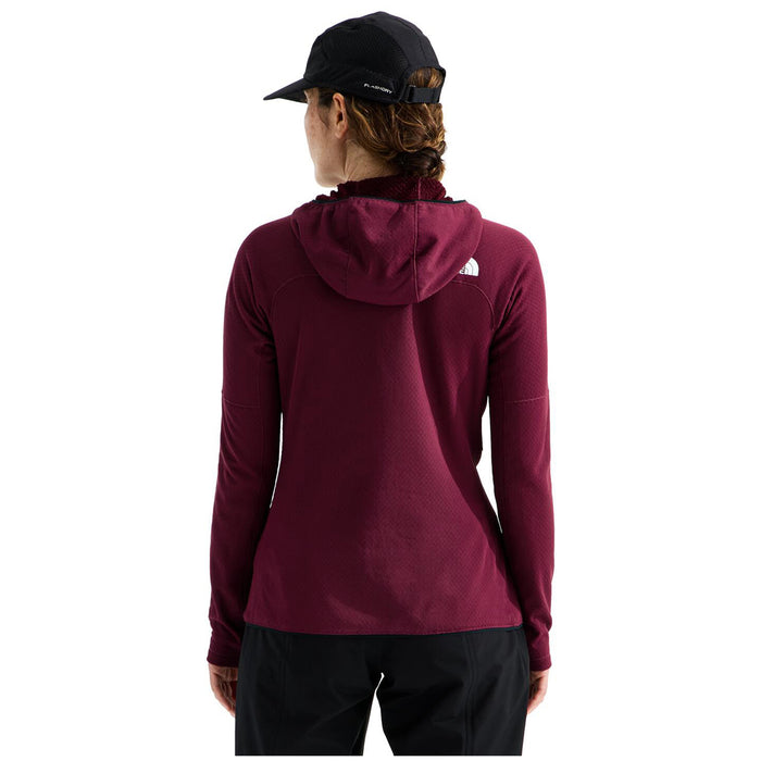 The North Face Summit FUTUREFLEECE™ Full Zip Hoodie - Women's Burgundy Crush