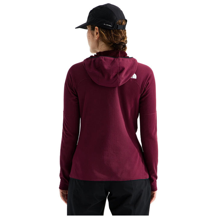 The North Face Summit FUTUREFLEECE™ Full Zip Hoodie - Women's Burgundy Crush