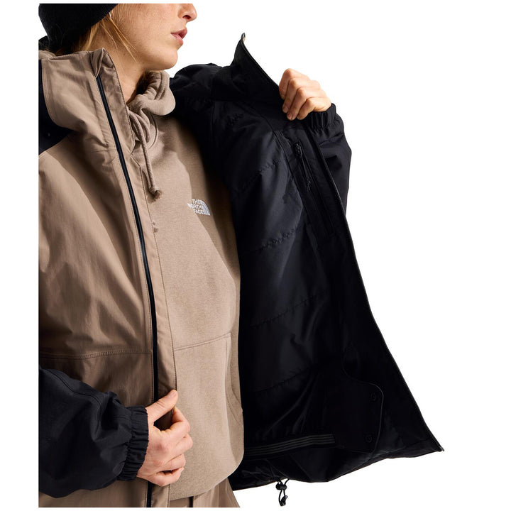 The North Face Slaydee Insulated Jacket - Women's Garnet/TNF Black
