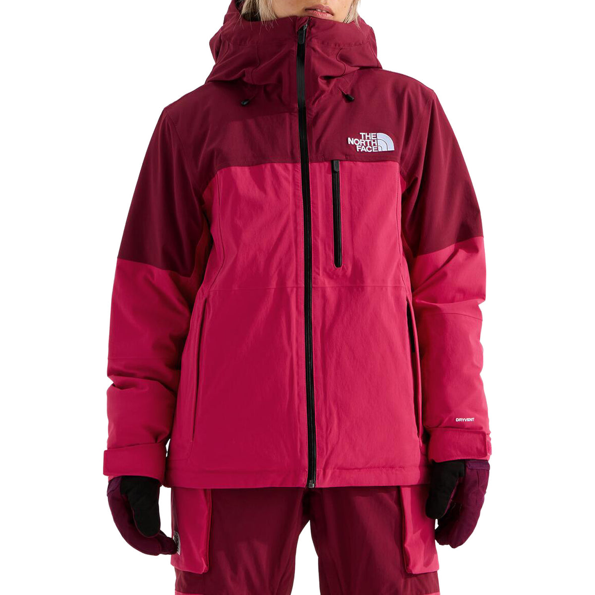 The North Face Freedom Insulated Jacket - Women's Lali Guran/Burgundy Crush
