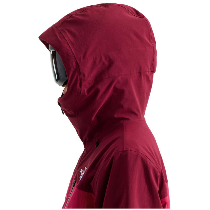 The North Face Freedom Insulated Jacket - Women's Lali Guran/Burgundy Crush
