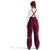 The North Face Freedom Insulated Short Bibs - Women's Burgundy Crush