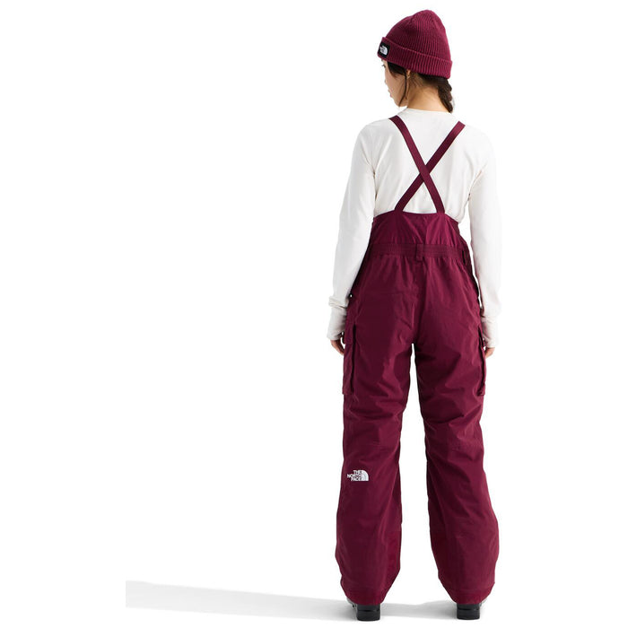 The North Face Freedom Insulated Short Bibs - Women's Burgundy Crush