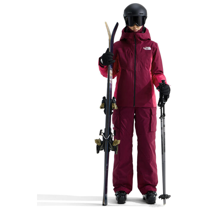 The North Face Freedom Insulated Short Bibs - Women's Burgundy Crush