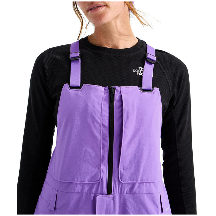 The North Face Freedom Insulated Short Bibs - Women's Elevation Purple