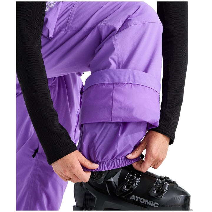 The North Face Freedom Insulated Short Bibs - Women's Elevation Purple