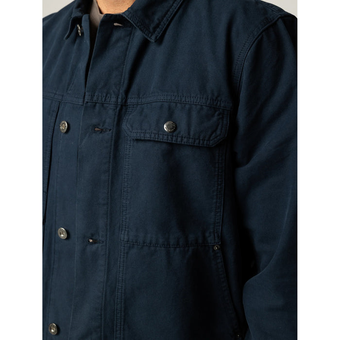 Finisterre Basset Trucker Jacket - Men's Navy