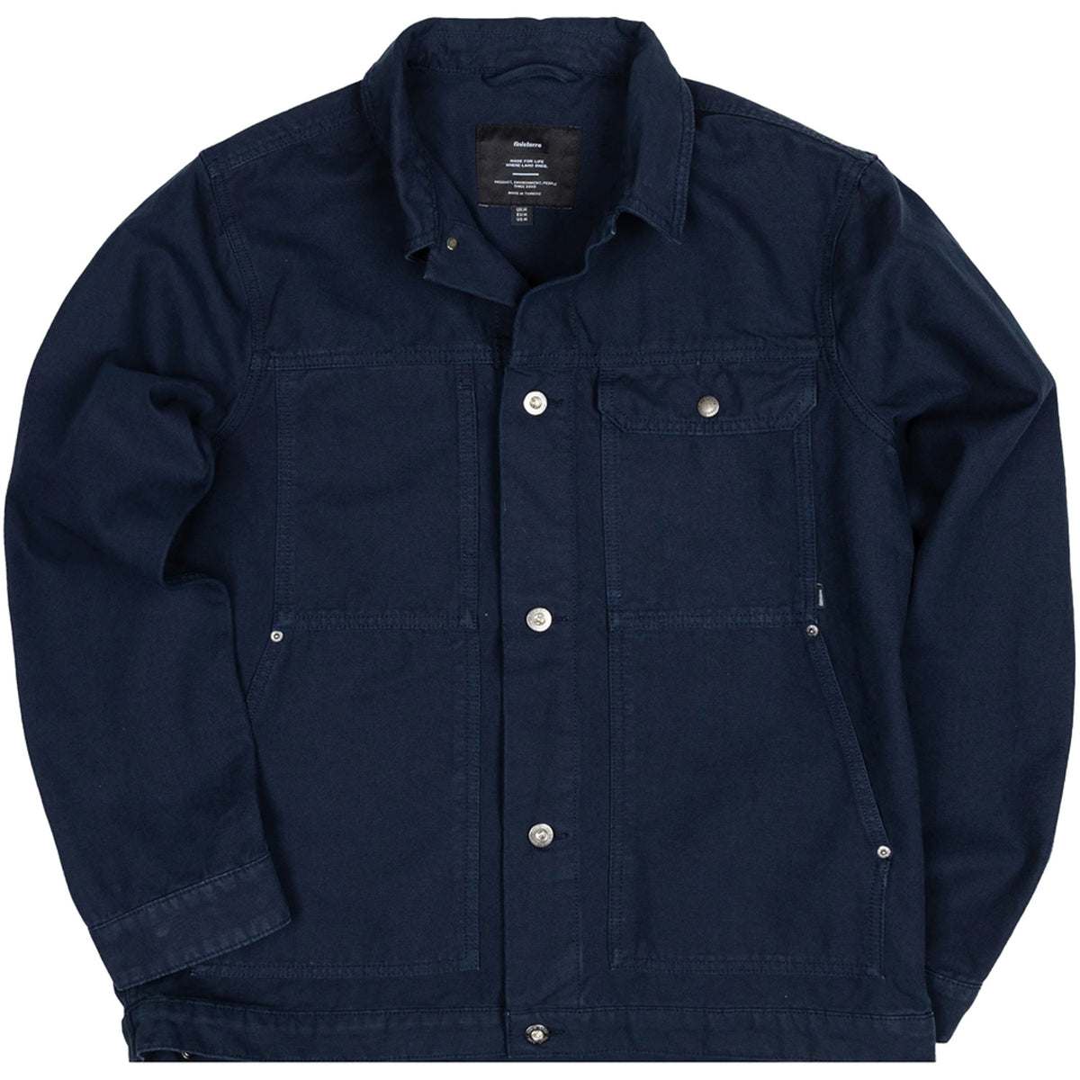 Finisterre Basset Trucker Jacket - Men's Navy