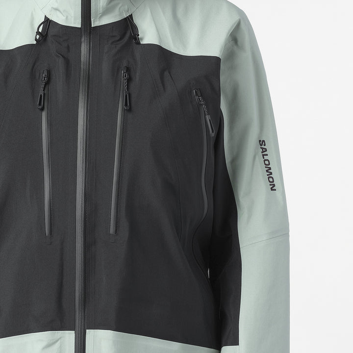 Salomon Scrambler GORE-TEX Jacket - Women's Depp Black/Wrought Iron