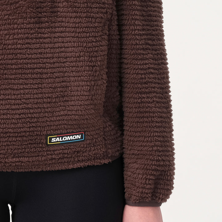Salomon Thernova Hooded Fleece - Women's Coffee Bean