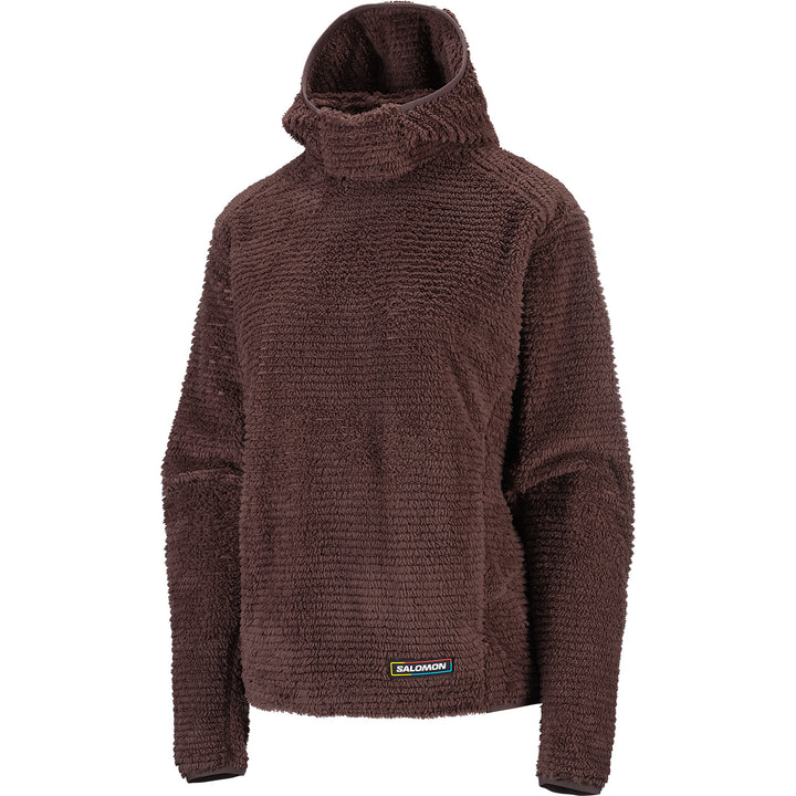 Salomon Thernova Hooded Fleece - Women's Coffee Bean