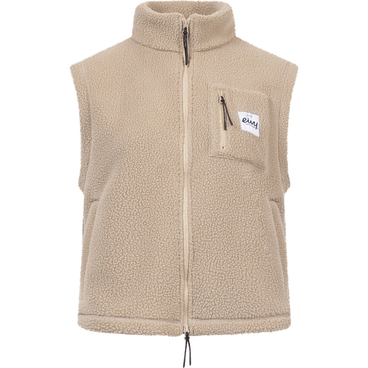 Eivy Boxy Sherpa Vest - Women's Sand