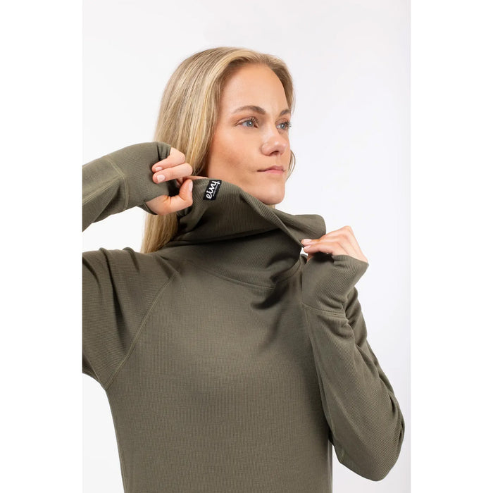 Eivy Icecold Merino Wool Rib Top - Women's Olive