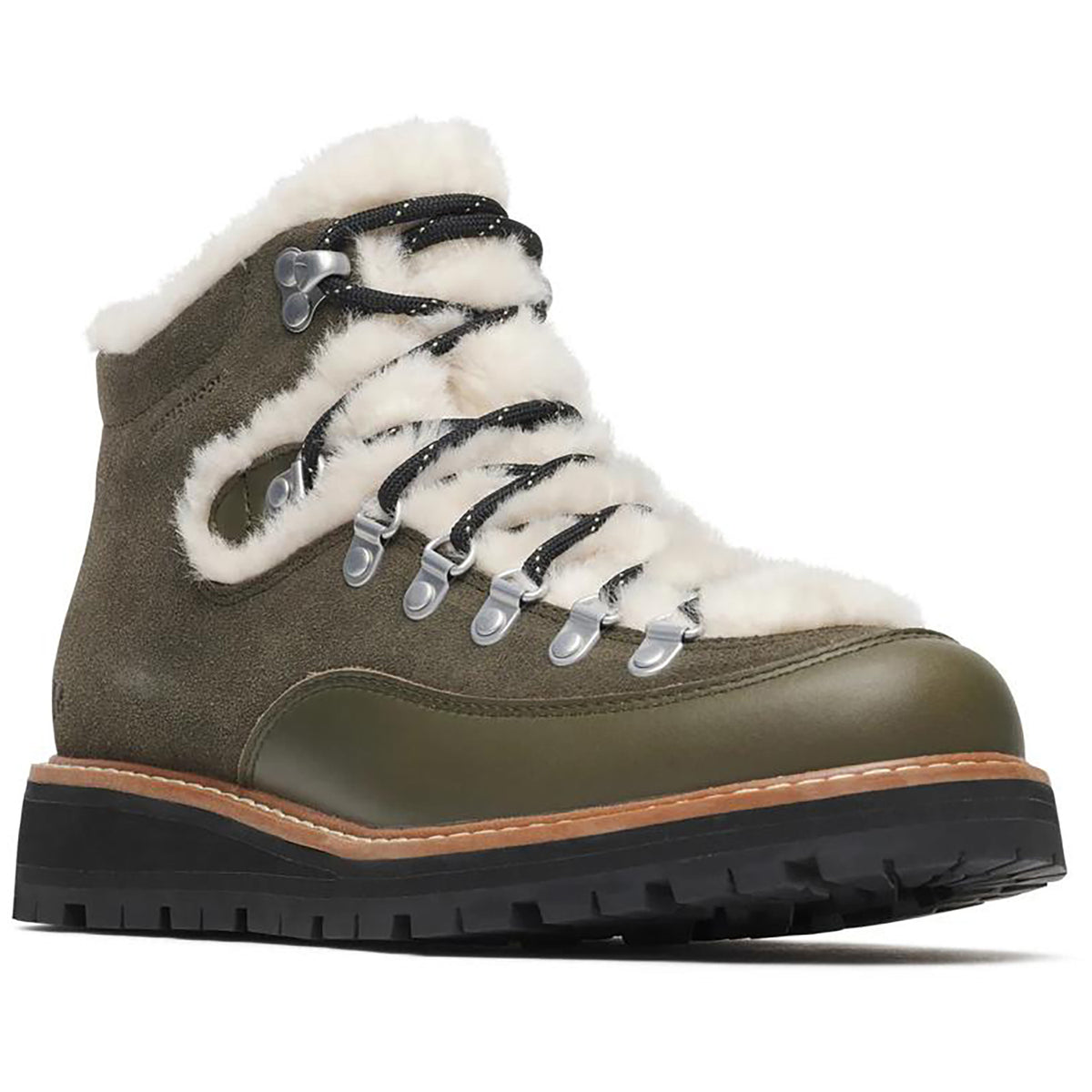 Merrell Sugarloaf Mid Lace Cozy WP Shoes - Women's Dark Moss