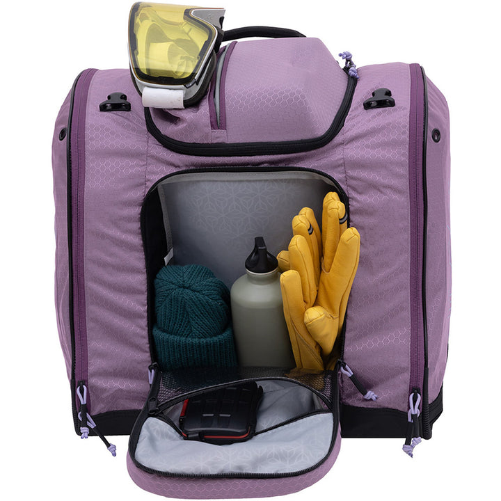 Kulkea Powder Trekker Boot Bag Orchid-Plum-Lilac