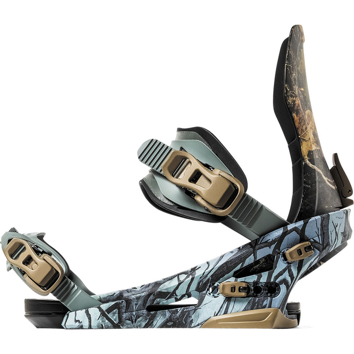 Flux XF Plus Snowboard Bindings 2027 Multi Camo