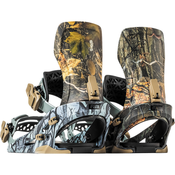 Flux XF Plus Snowboard Bindings 2027 Multi Camo