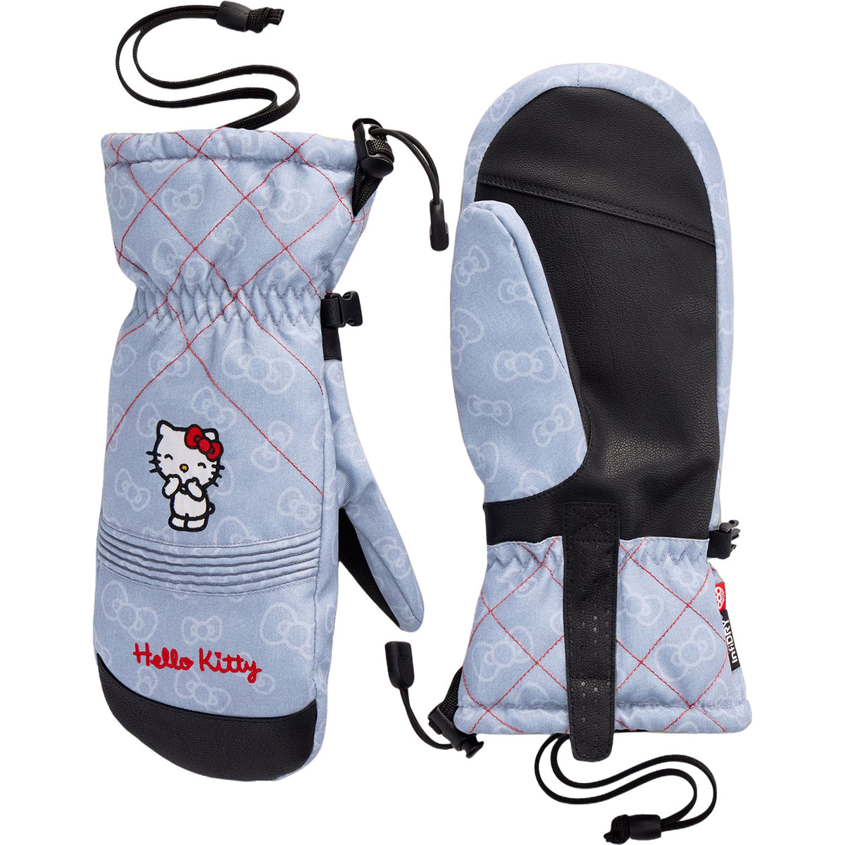 686 Jubilee Mittens - Women's Hello Kitty Denim