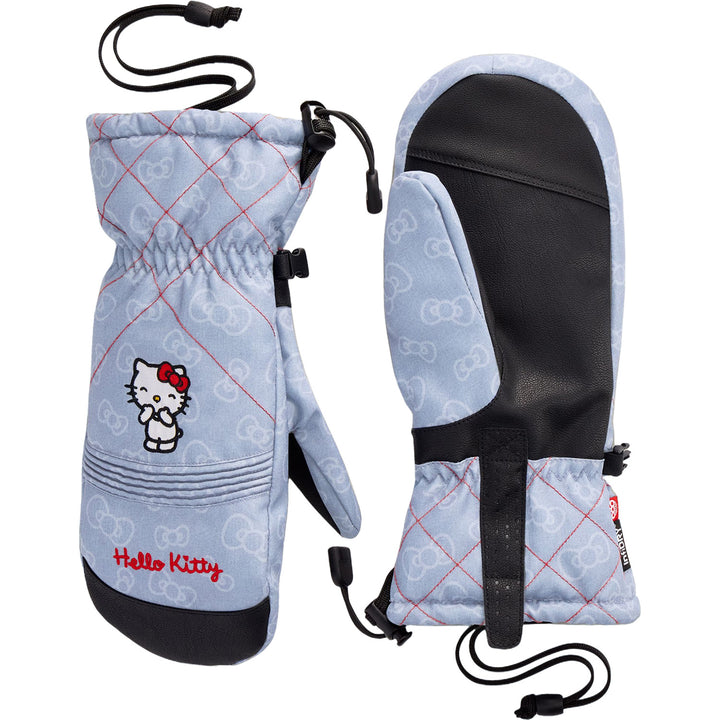 686 Jubilee Mittens - Women's Hello Kitty Denim