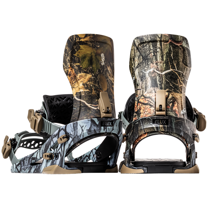 Flux XF Plus Snowboard Bindings 2027 Multi Camo