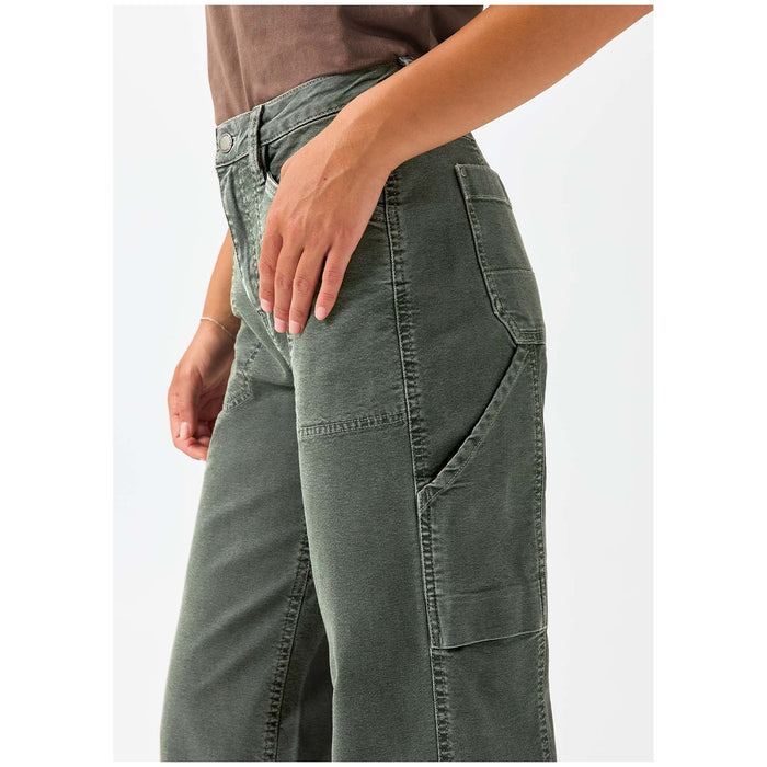 DU/ER Stretch Canvas Utility Pants - Women's Thyme