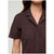 DU/ER Stretch Canvas Girlfriend Jumpsuit - Women's Garment Dye Espresso