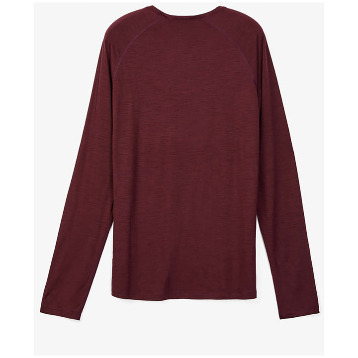 Nnormal Merino Long Sleeve 02 - Men's Burgundy