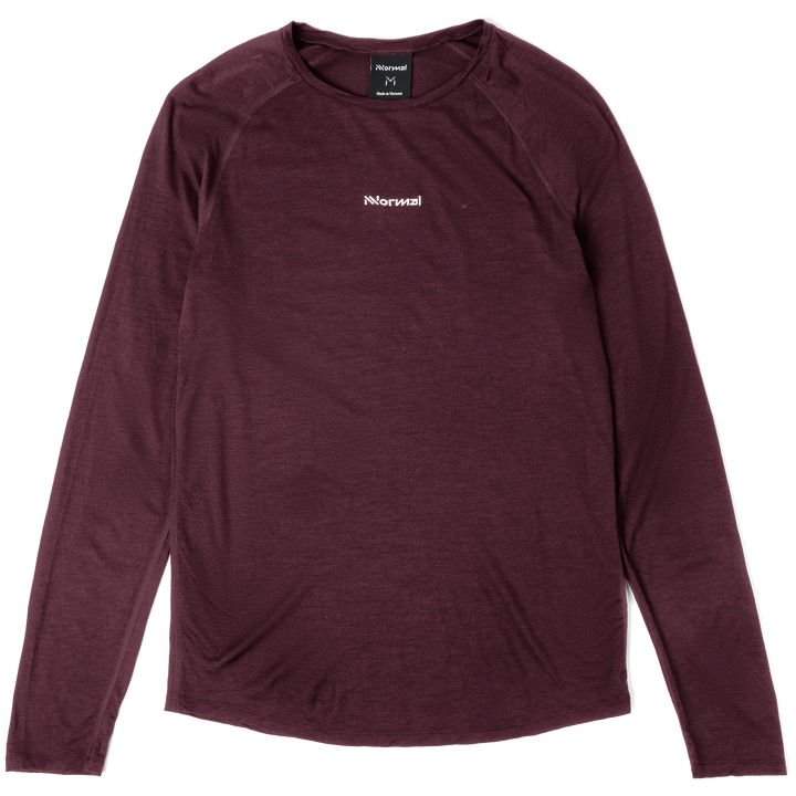 Nnormal Merino Long Sleeve 02 - Women's Burgundy