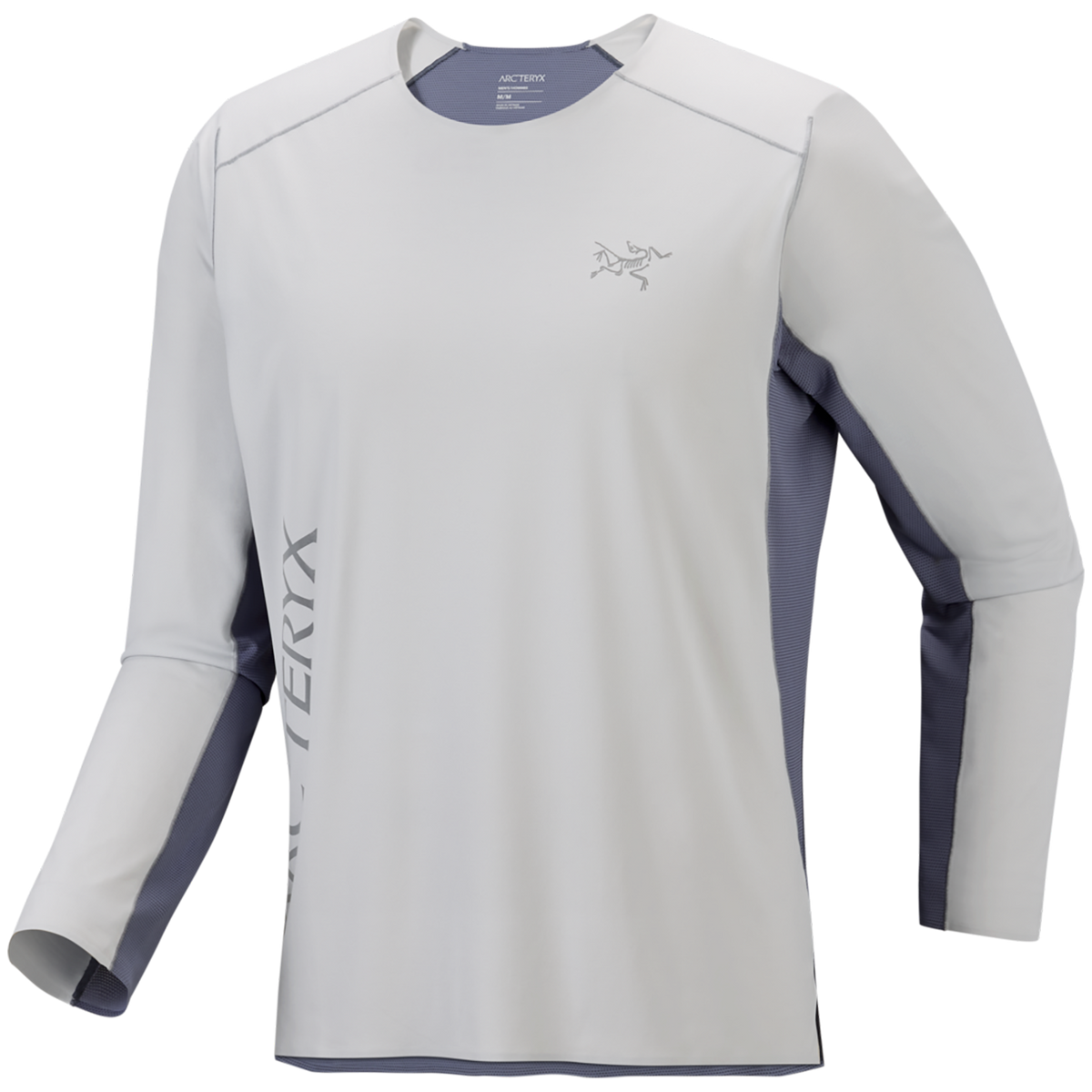 Arc'teryx Norvan Downword Logo Long-Sleeve Shirt - Men's Solitude/Stratus