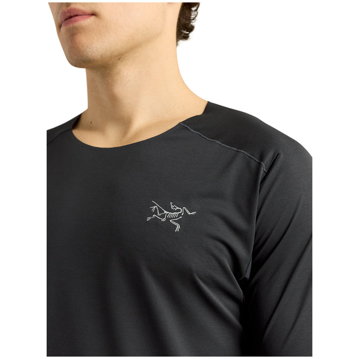 Arc'teryx Norvan Downword Logo Long-Sleeve Shirt - Men's Black