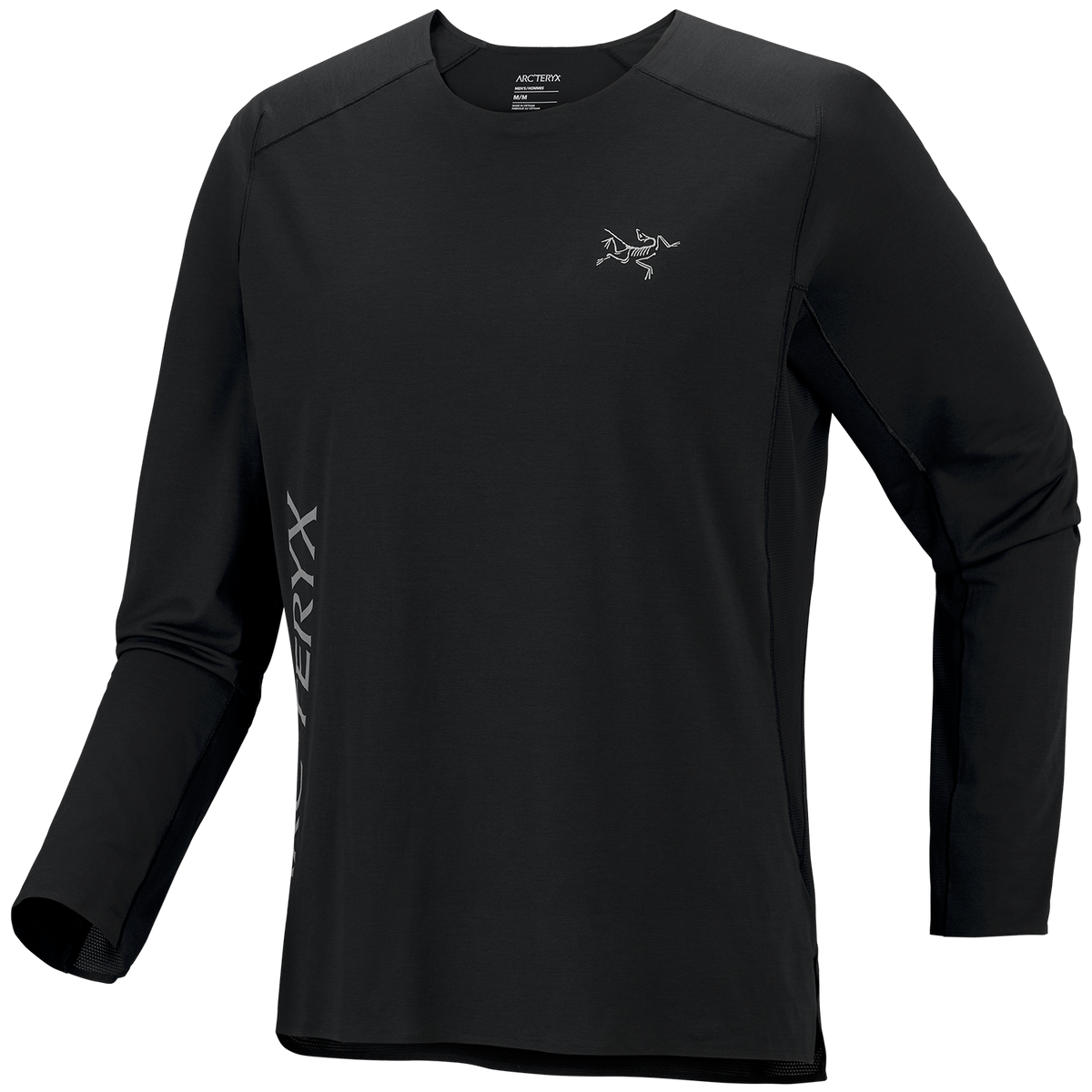 Arc'teryx Norvan Downword Logo Long-Sleeve Shirt - Men's Black