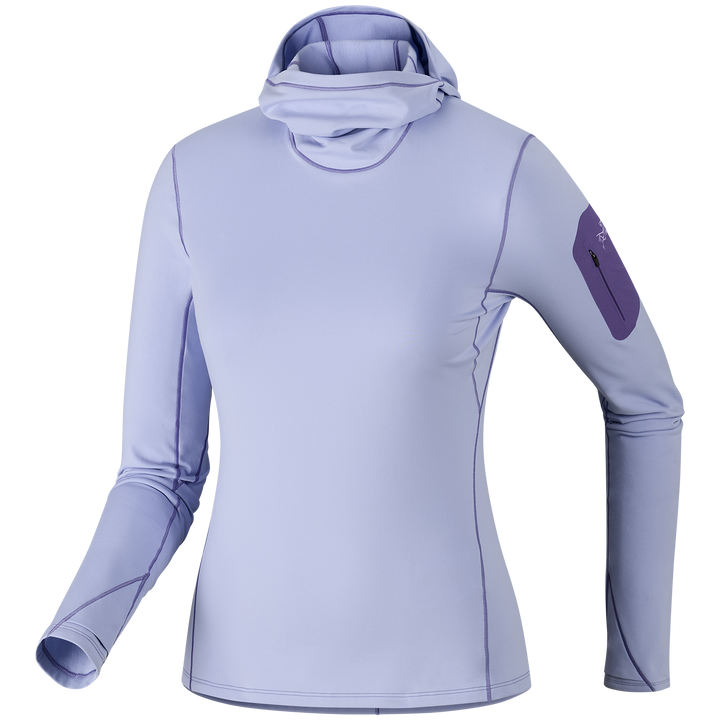 Arc'teryx Rho Hoodie - Women's Kasumi/Blurple