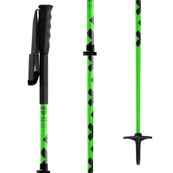 Black Crows Sector Ski Poles 2027 Green
