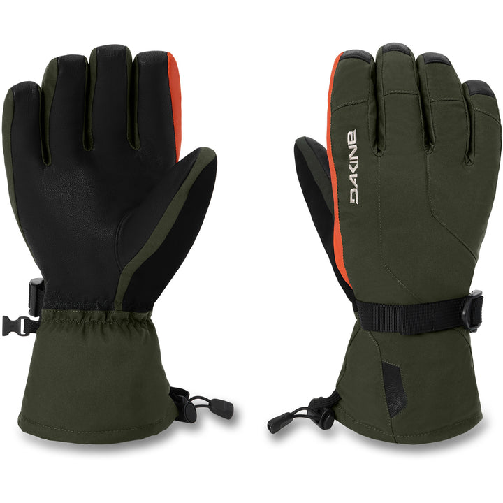 Dakine Scout 2.0 Leather DLX Gloves Rosin
