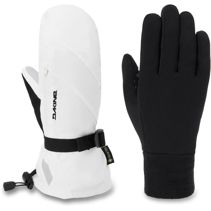 Dakine Sequoia 2.0 Leather DLX GORE-TEX Mittens - Women's White