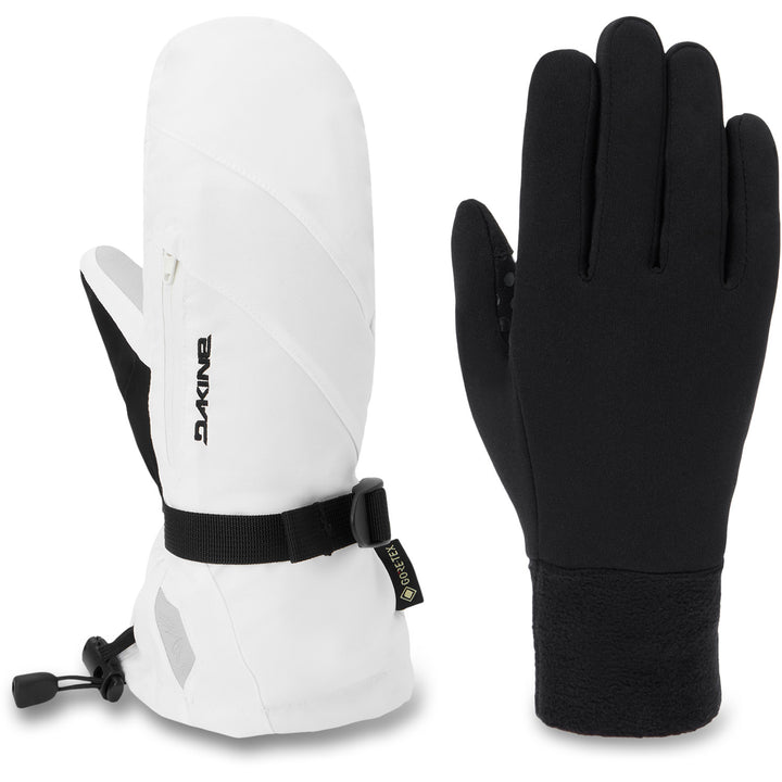 Dakine Sequoia 2.0 Leather DLX GORE-TEX Mittens - Women's White