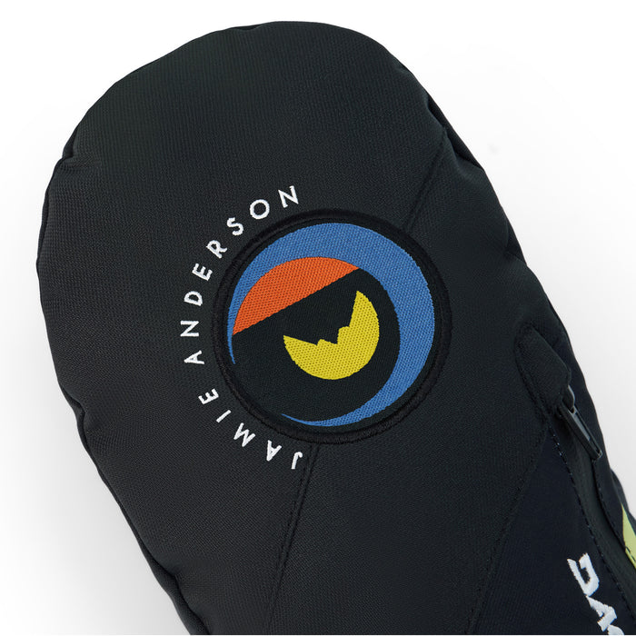 Dakine Team Sequoia 2.0 Leather Dlx Gore-Tex Jamie Anderson Mittens - Women's Anderson Stripes