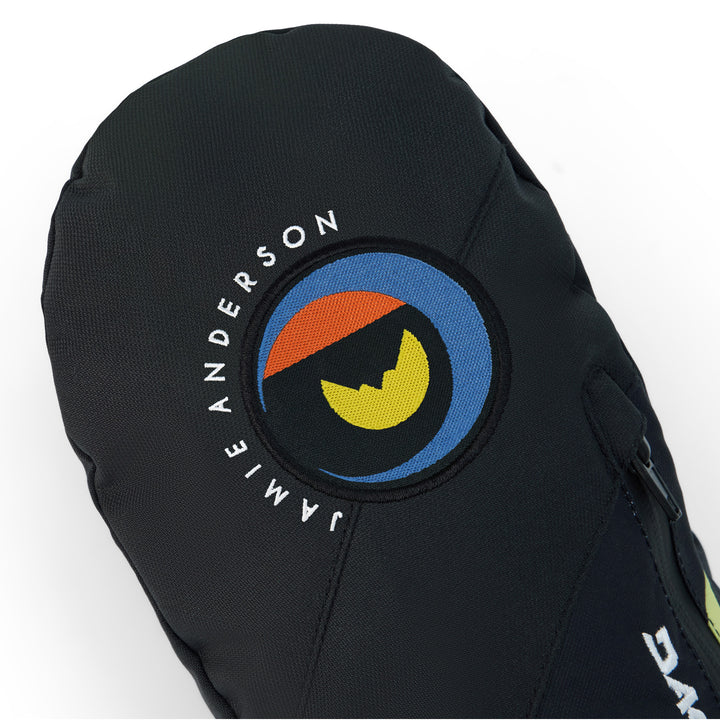 Dakine Team Sequoia 2.0 Leather Dlx Gore-Tex Jamie Anderson Mittens - Women's Anderson Stripes