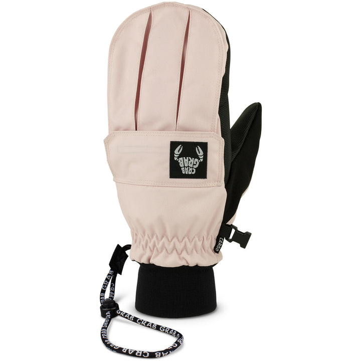 Crab Grab Cargo Mittens Soft Pink